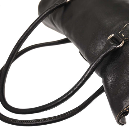 Prada Black Leather Handbag