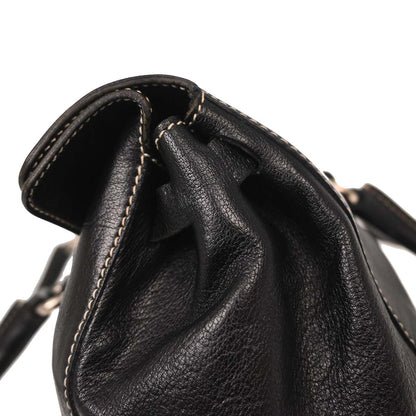 Prada Black Leather Handbag