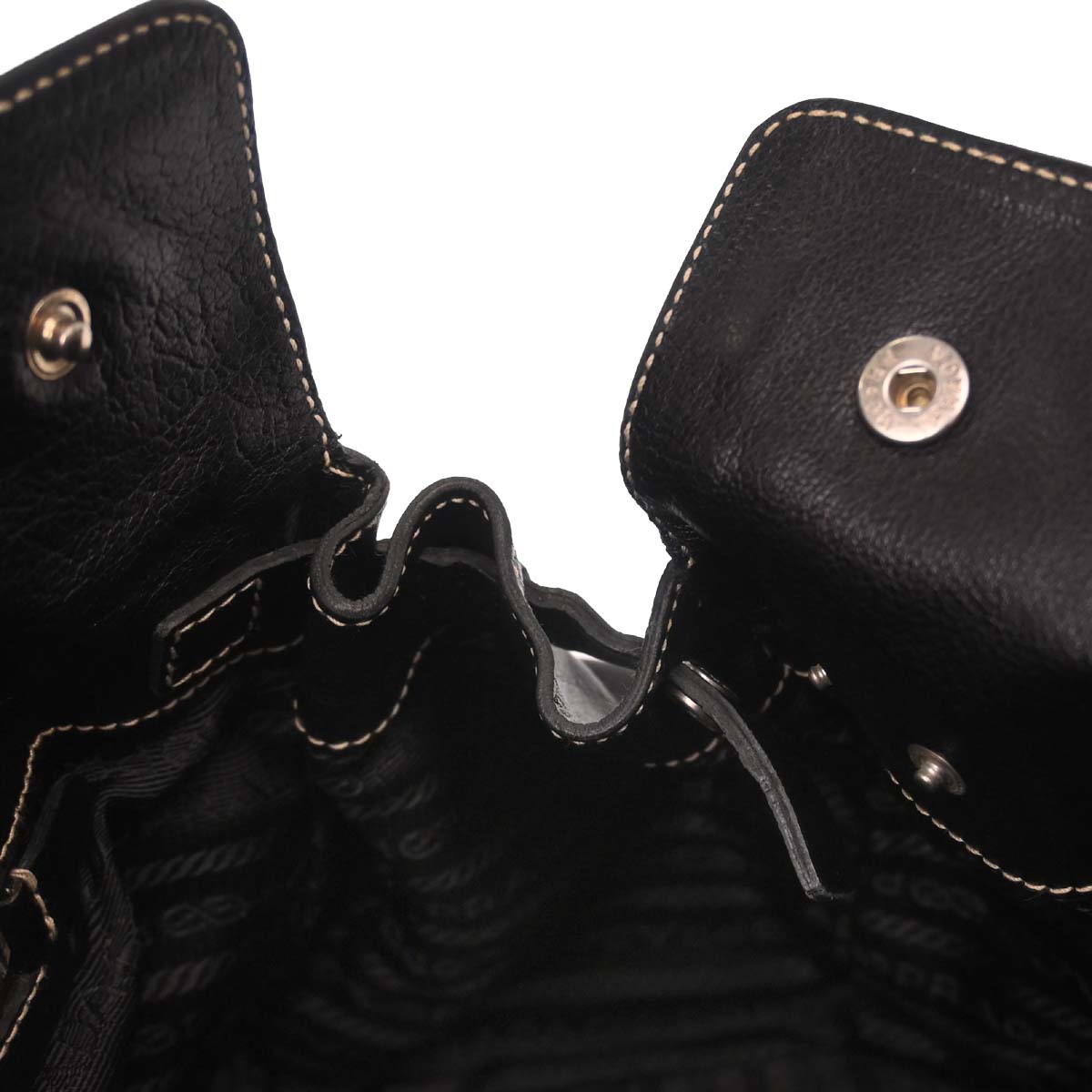 Prada Black Leather Handbag