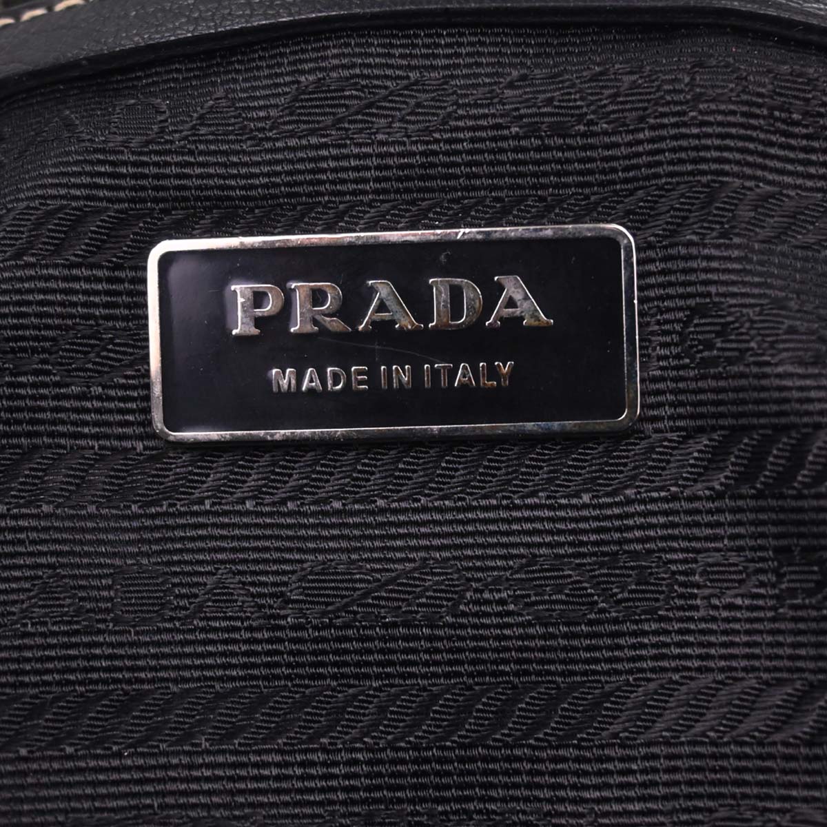 Prada Black Leather Handbag