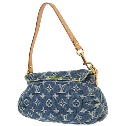 Louis Vuitton Blue Monogram Denim Mini Pleaty Handbag M95050