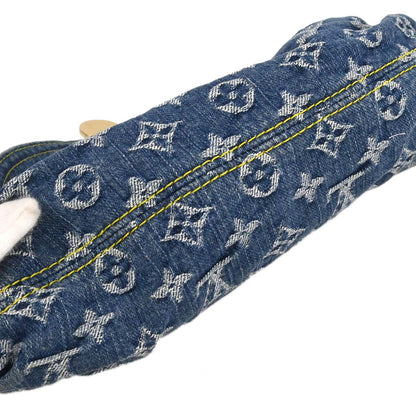 Louis Vuitton Blue Monogram Denim Mini Pleaty Handbag M95050