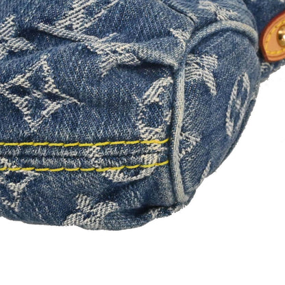 Louis Vuitton Blue Monogram Denim Mini Pleaty Handbag M95050