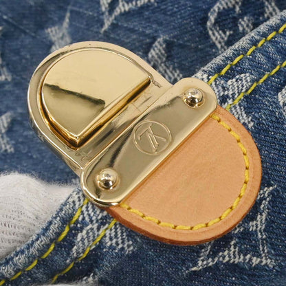 Louis Vuitton Blue Monogram Denim Mini Pleaty Handbag M95050