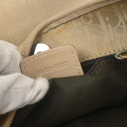 Christian Dior Beige Oblique Lovely Trotter Tote Handbag
