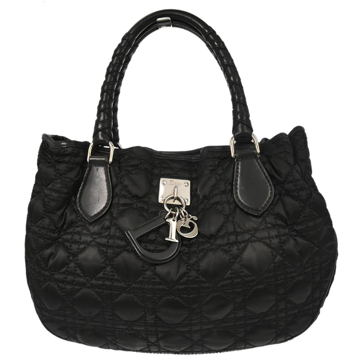 Christian Dior Black Nylon Lovely Tote Handbag