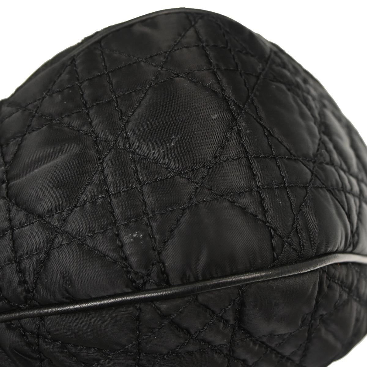 Christian Dior Black Nylon Lovely Tote Handbag