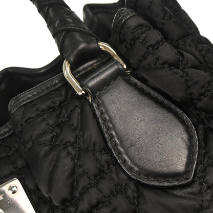 Christian Dior Black Nylon Lovely Tote Handbag
