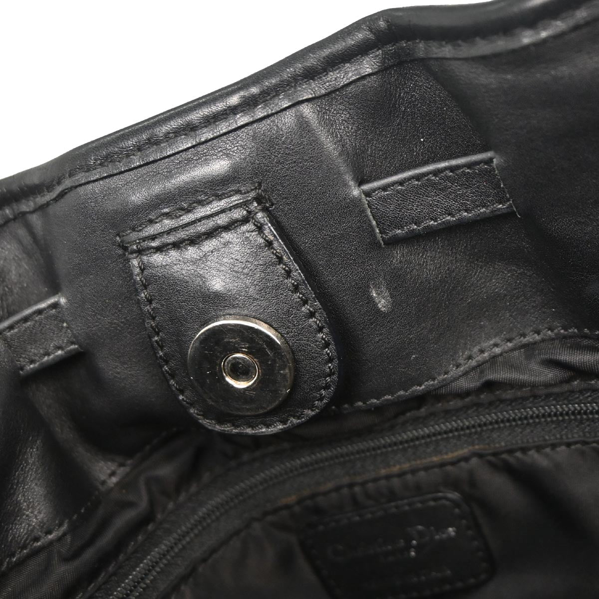 Christian Dior Black Nylon Lovely Tote Handbag