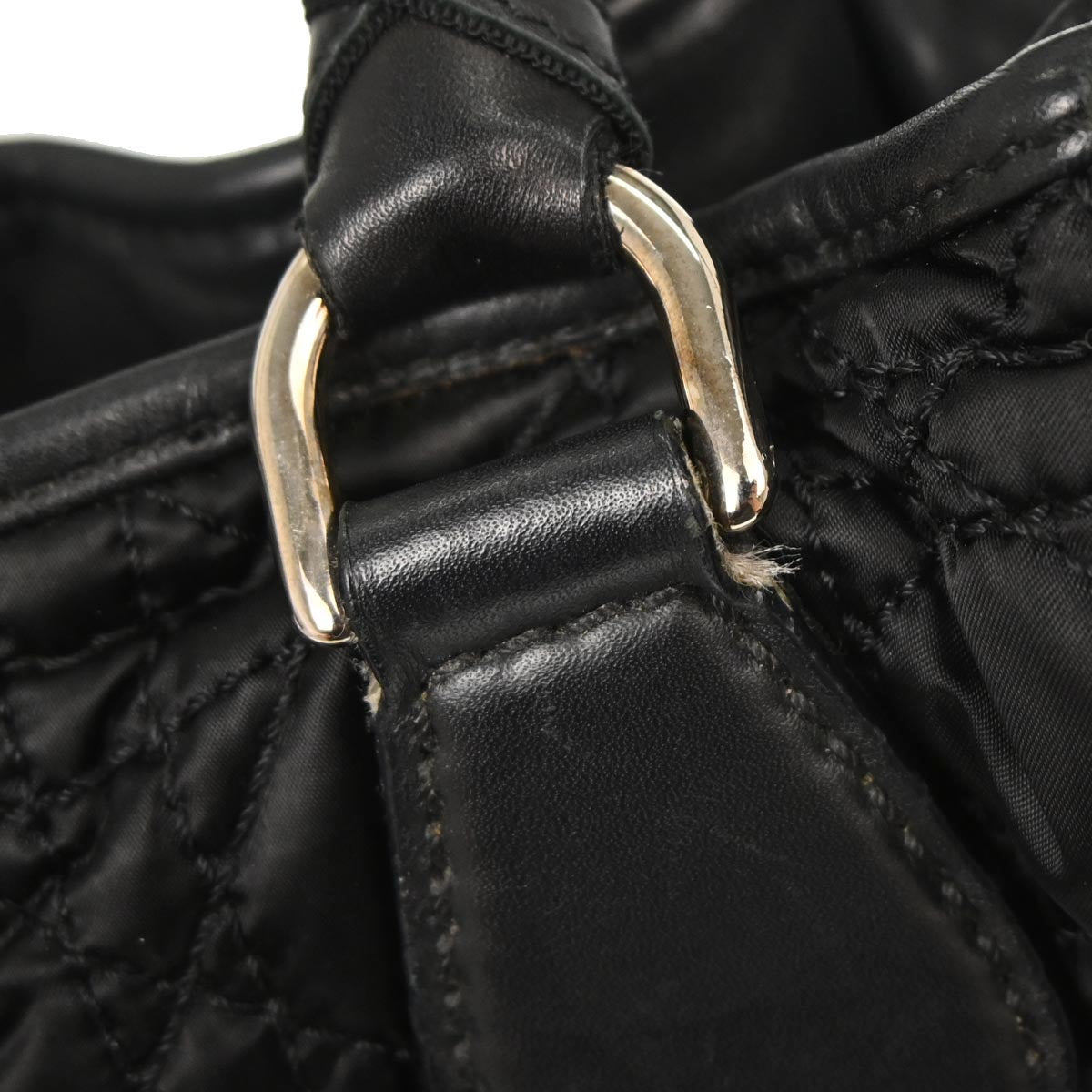 Christian Dior Black Nylon Lovely Tote Handbag