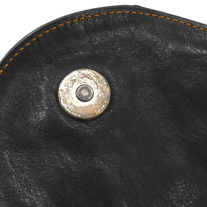 Christian Dior Black Gaucho Shoulder Bag