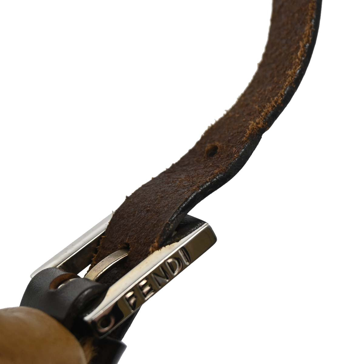 Fendi Brown Pony Hair Mamma Baguette Handbag