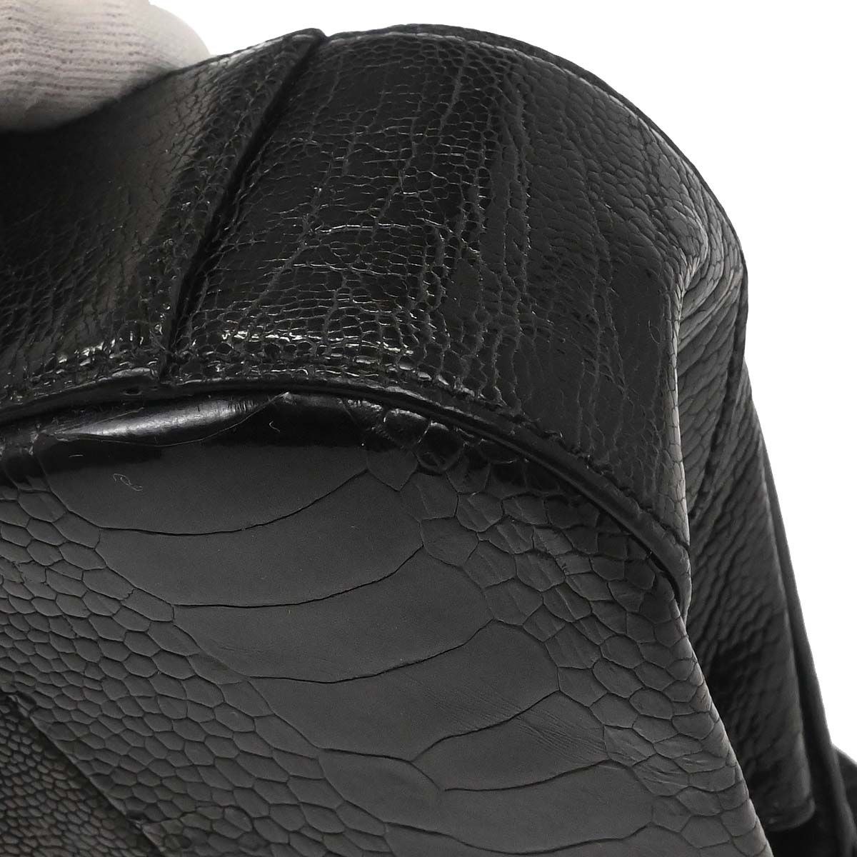 Gucci * Black Crocodile Handbag