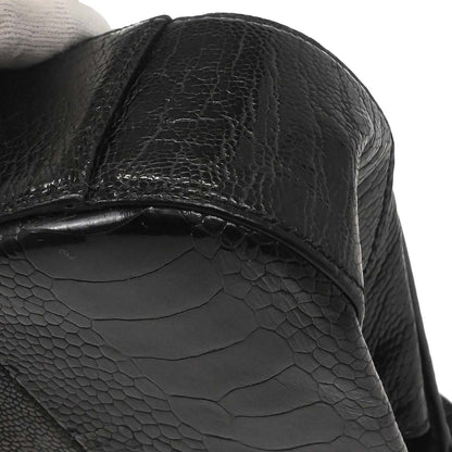 Gucci * Black Crocodile Handbag