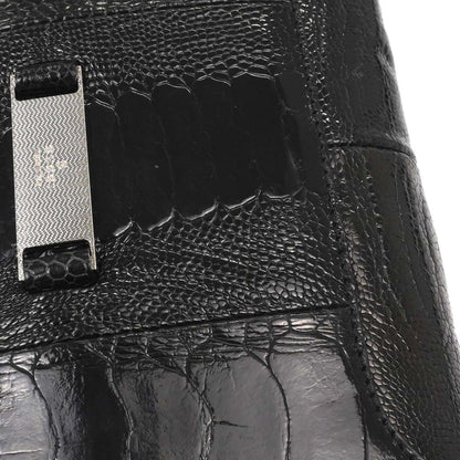Gucci * Black Crocodile Handbag