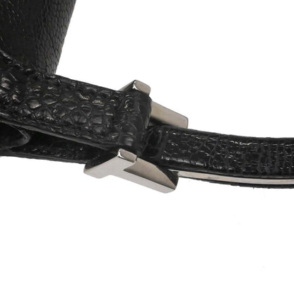 Gucci * Black Crocodile Handbag