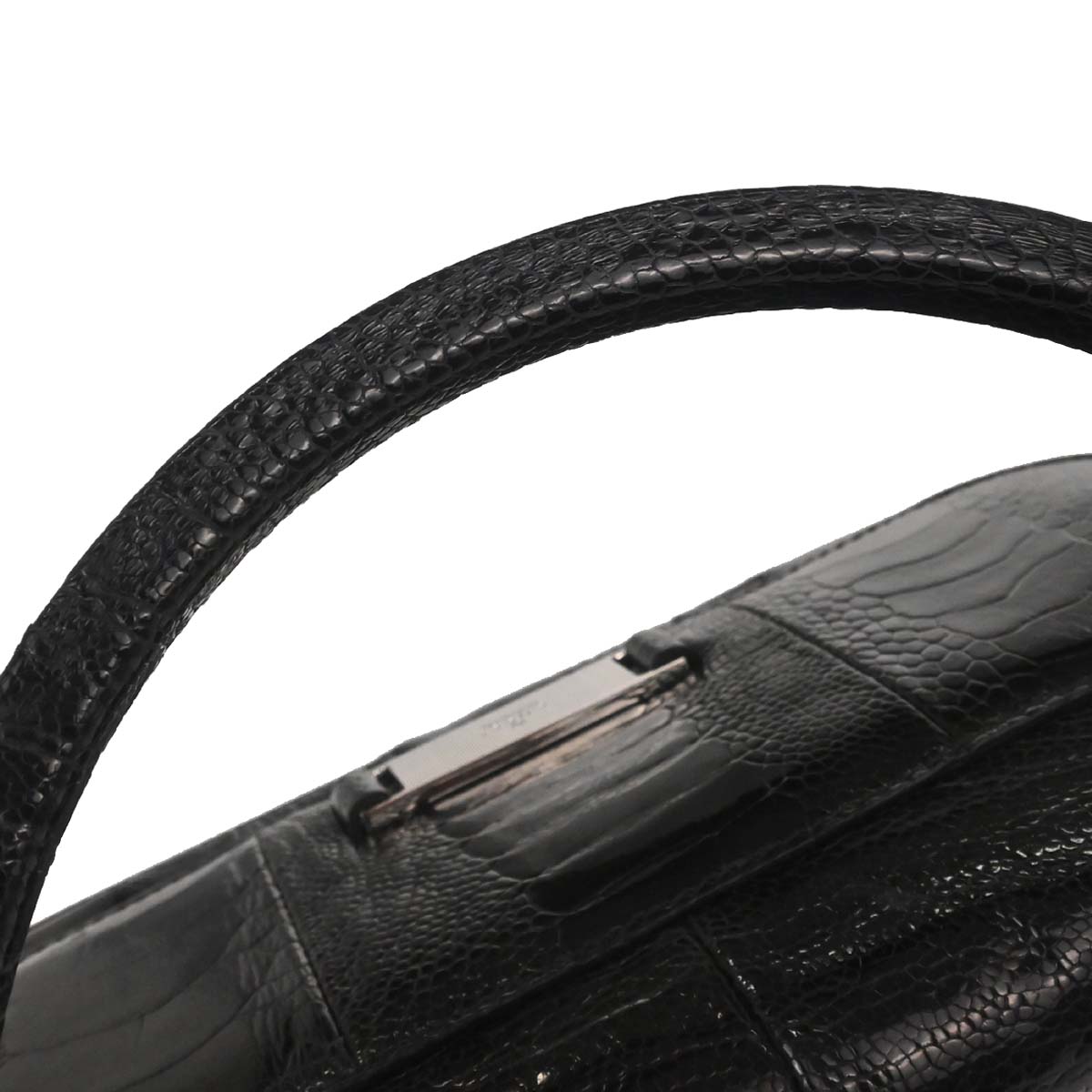 Gucci * Black Crocodile Handbag