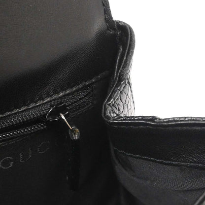 Gucci * Black Crocodile Handbag