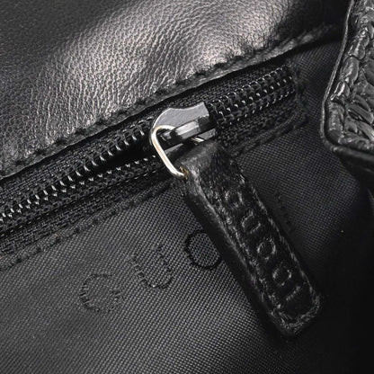 Gucci * Black Crocodile Handbag