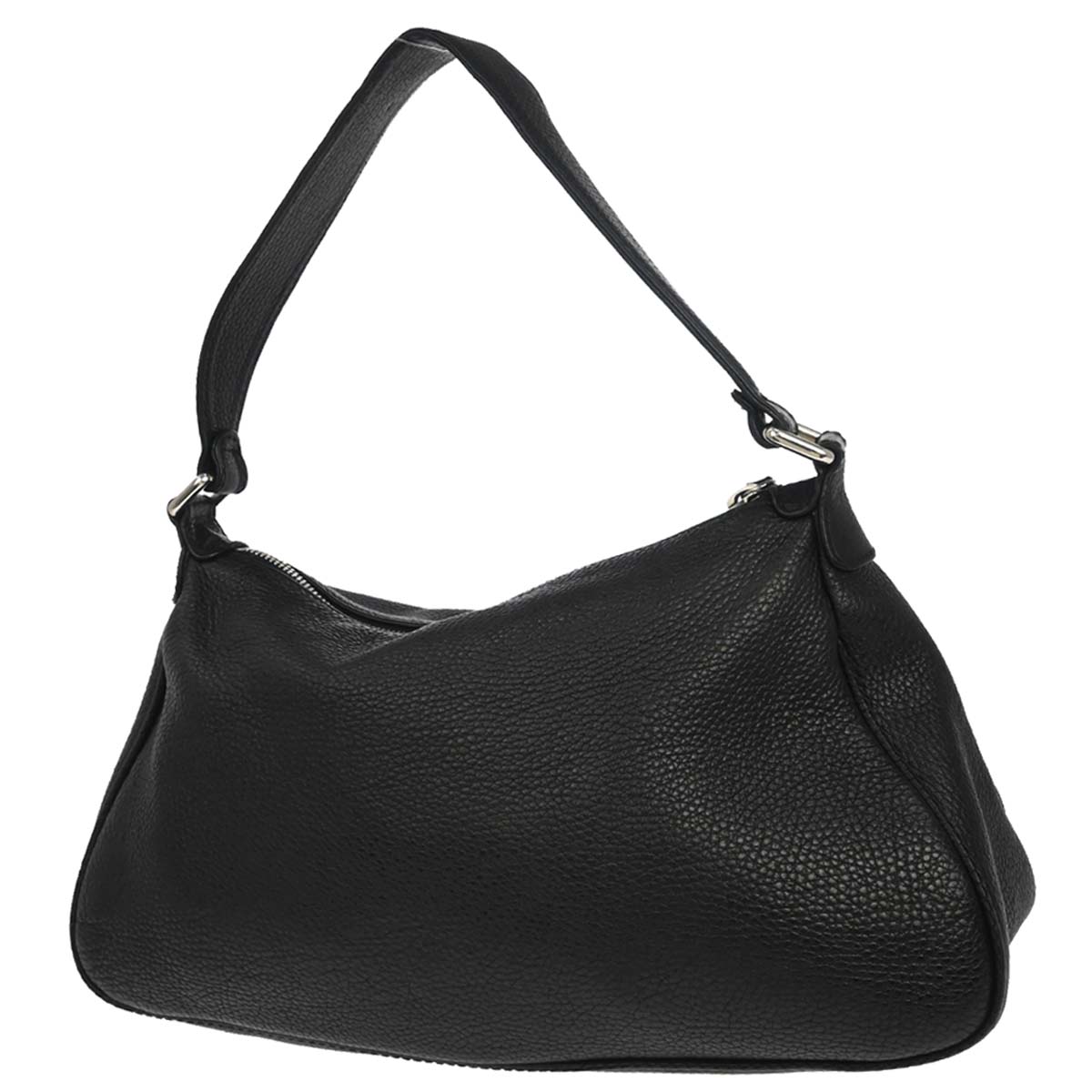 Chanel Black Calfskin Fringe Handbag
