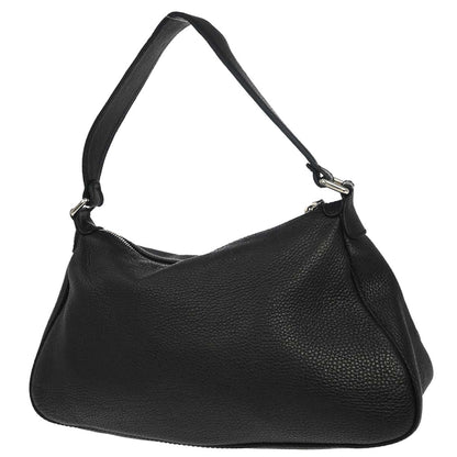 Chanel Black Calfskin Fringe Handbag