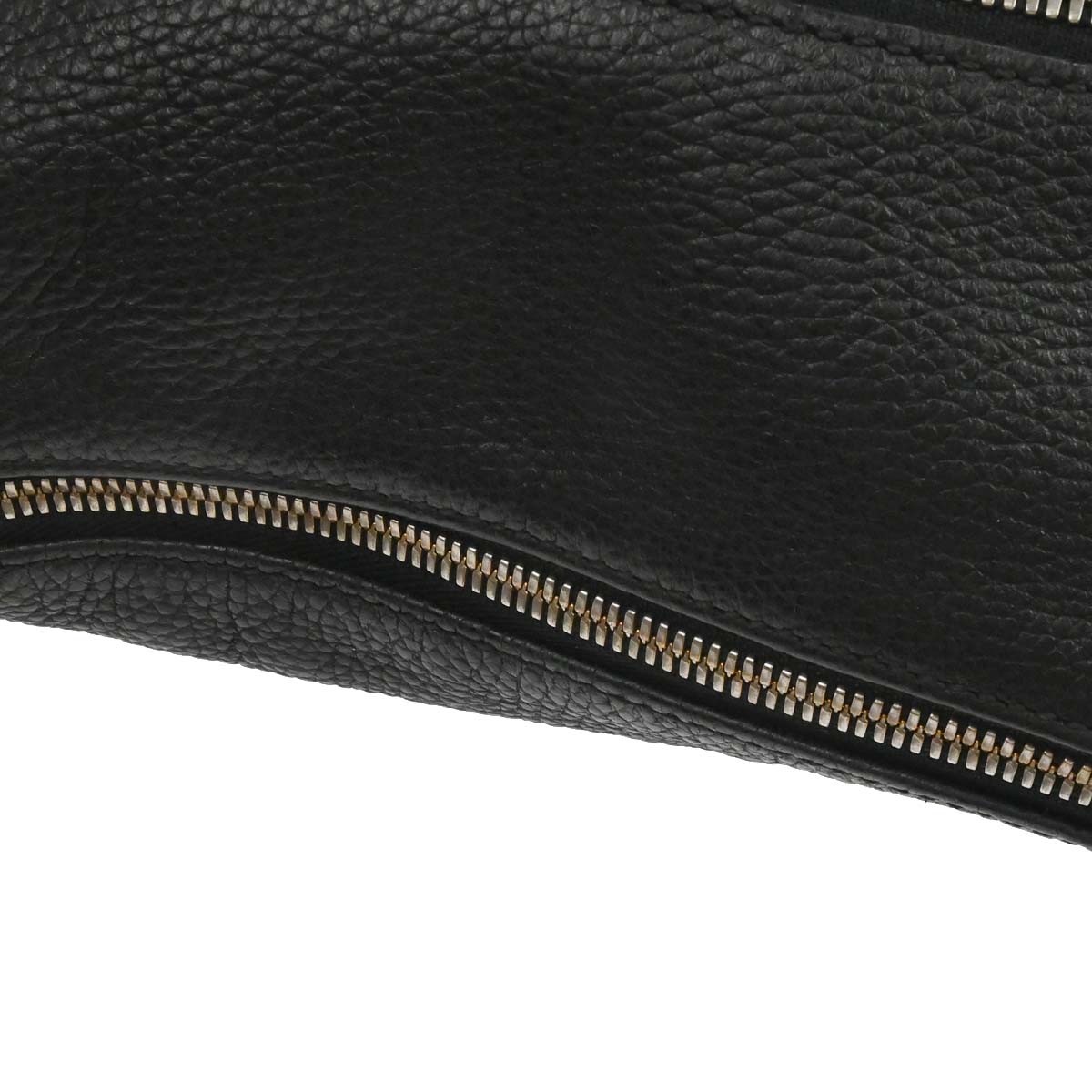Chanel Black Calfskin Fringe Handbag