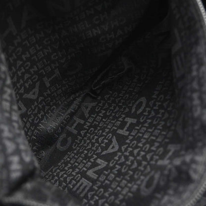 Chanel Black Calfskin Fringe Handbag