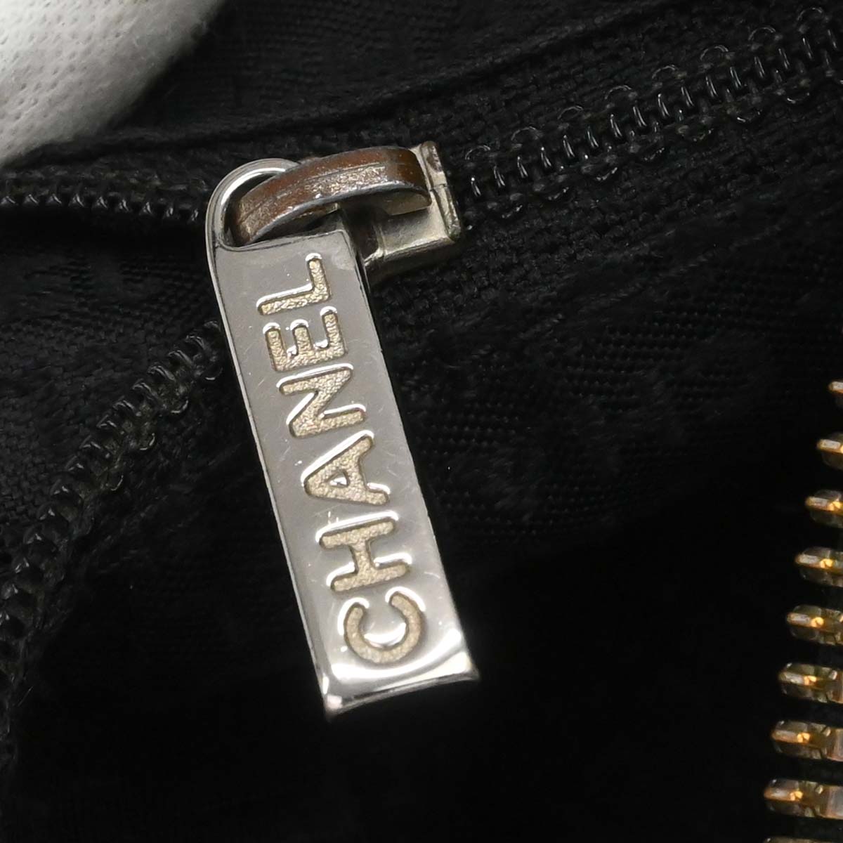 Chanel Black Calfskin Fringe Handbag