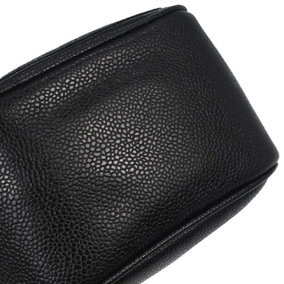 Chanel Black Caviar Skin Shoulder Bag