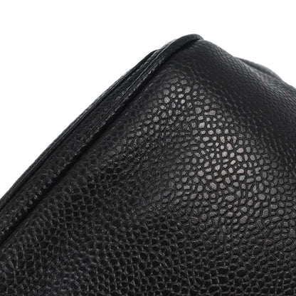 Chanel Black Caviar Skin Shoulder Bag