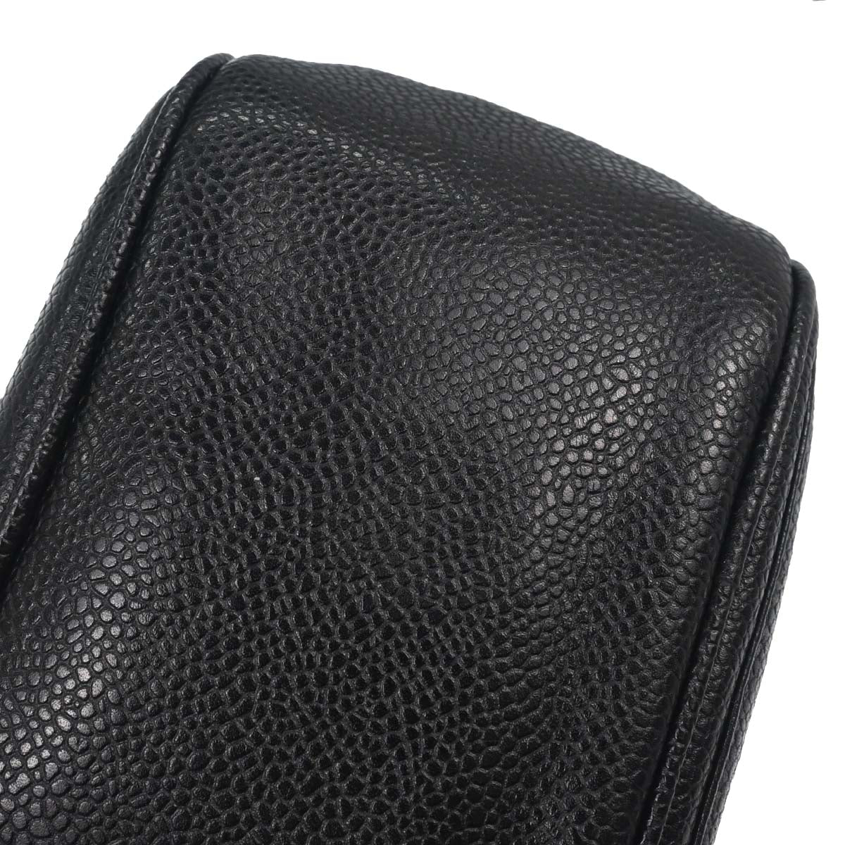 Chanel Black Caviar Skin Shoulder Bag