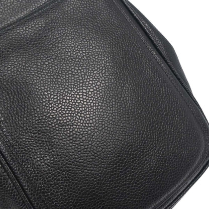 Chanel Black Caviar Skin Shoulder Bag