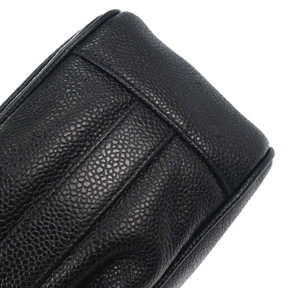 Chanel Black Caviar Skin Shoulder Bag