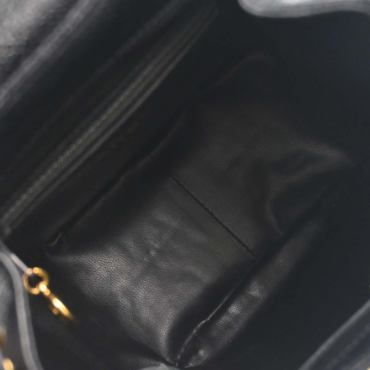 Chanel Black Caviar Skin Shoulder Bag