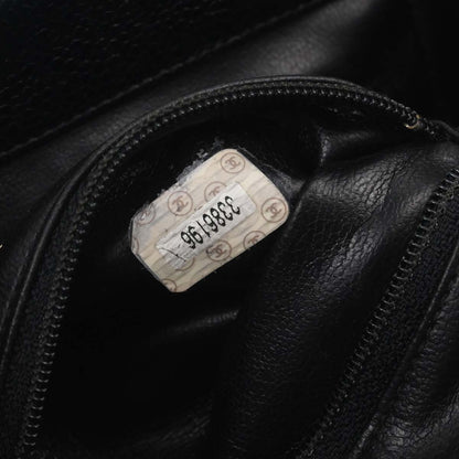 Chanel Black Caviar Skin Shoulder Bag