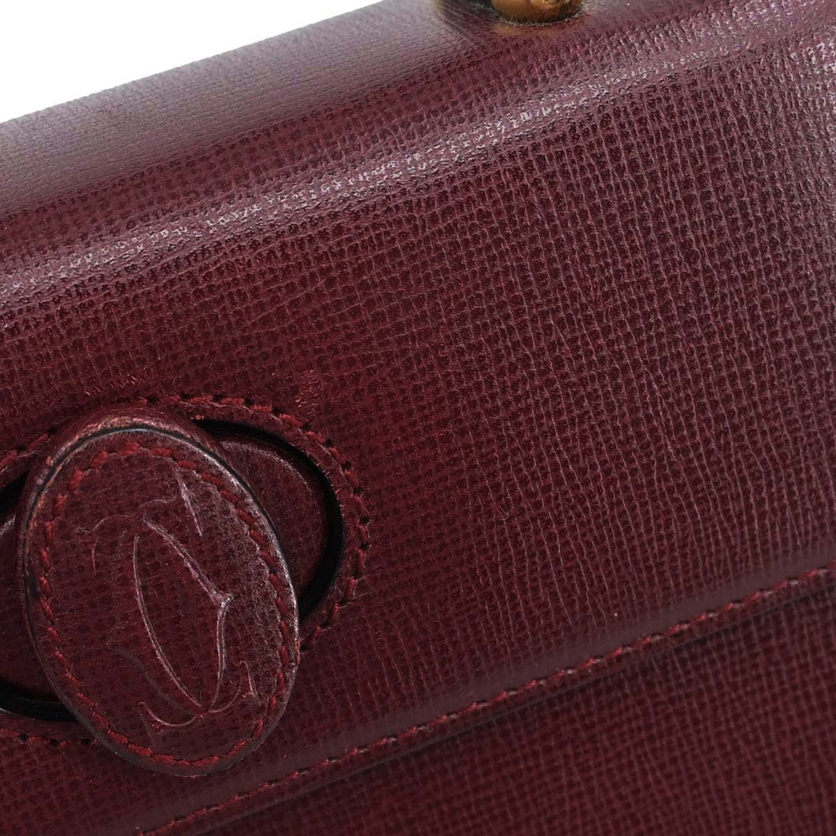 Cartier Bordeaux Handbag