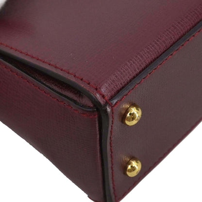 Cartier Bordeaux Handbag