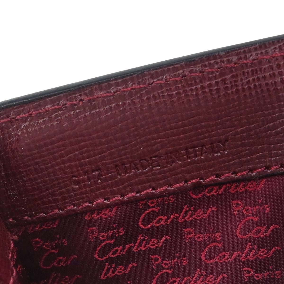 Cartier Bordeaux Handbag