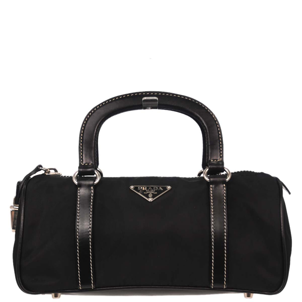 Prada Black Nylon Handbag