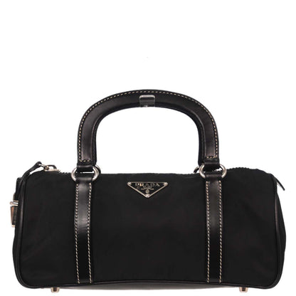 Prada Black Nylon Handbag