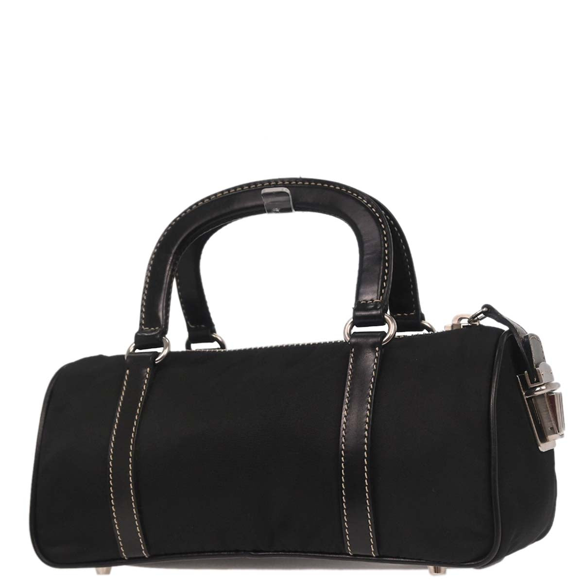 Prada Black Nylon Handbag