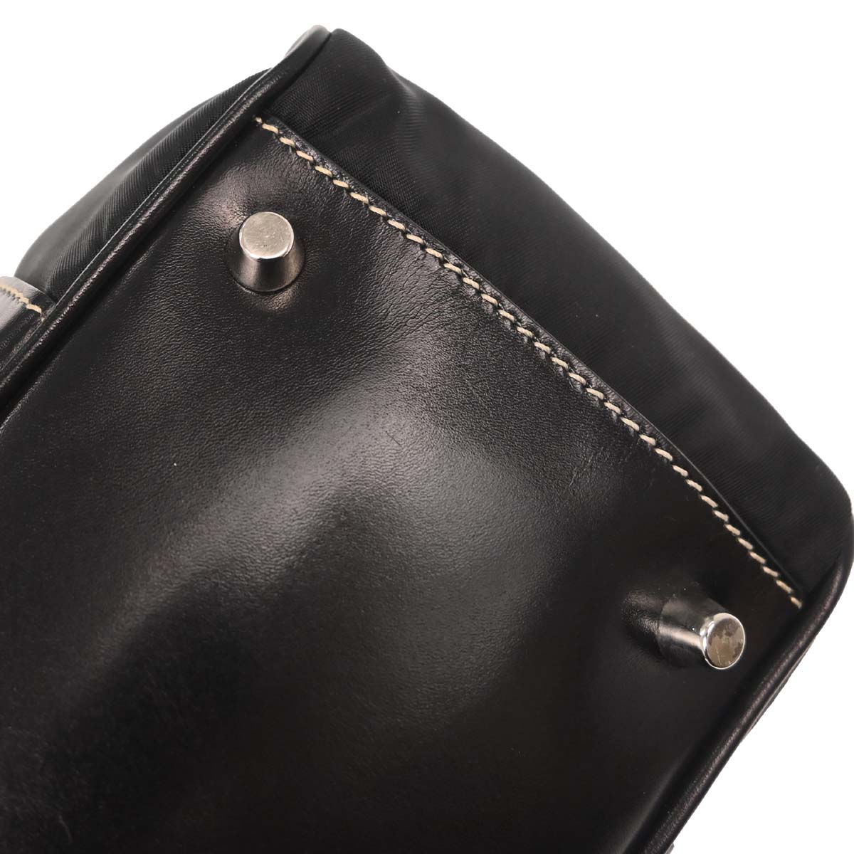 Prada Black Nylon Handbag