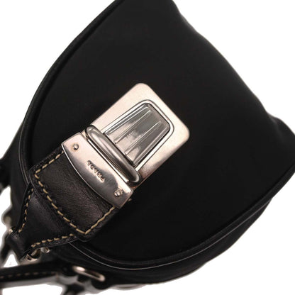 Prada Black Nylon Handbag
