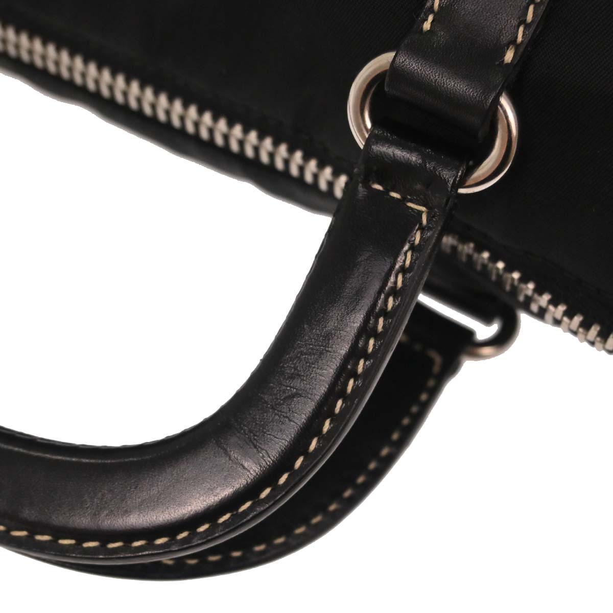 Prada Black Nylon Handbag
