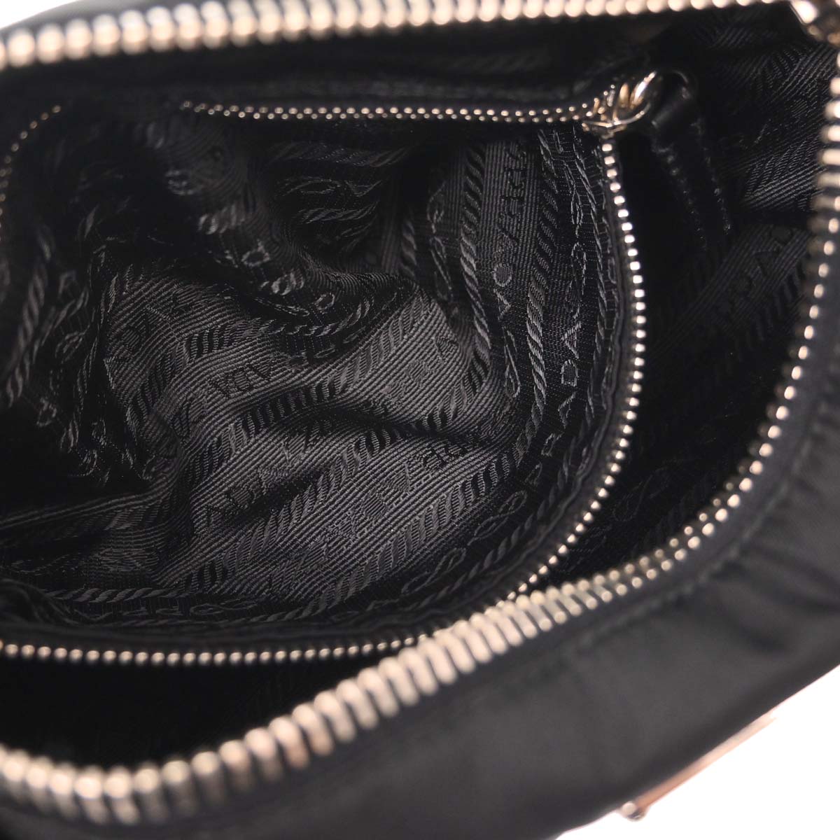 Prada Black Nylon Handbag