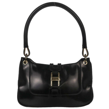 Gucci Black Patent Leather Handbag