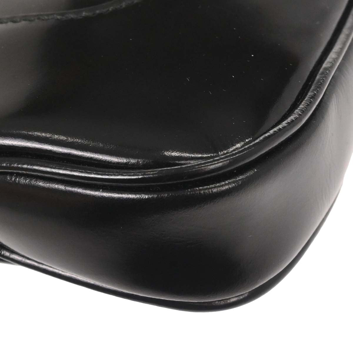 Gucci Black Patent Leather Handbag