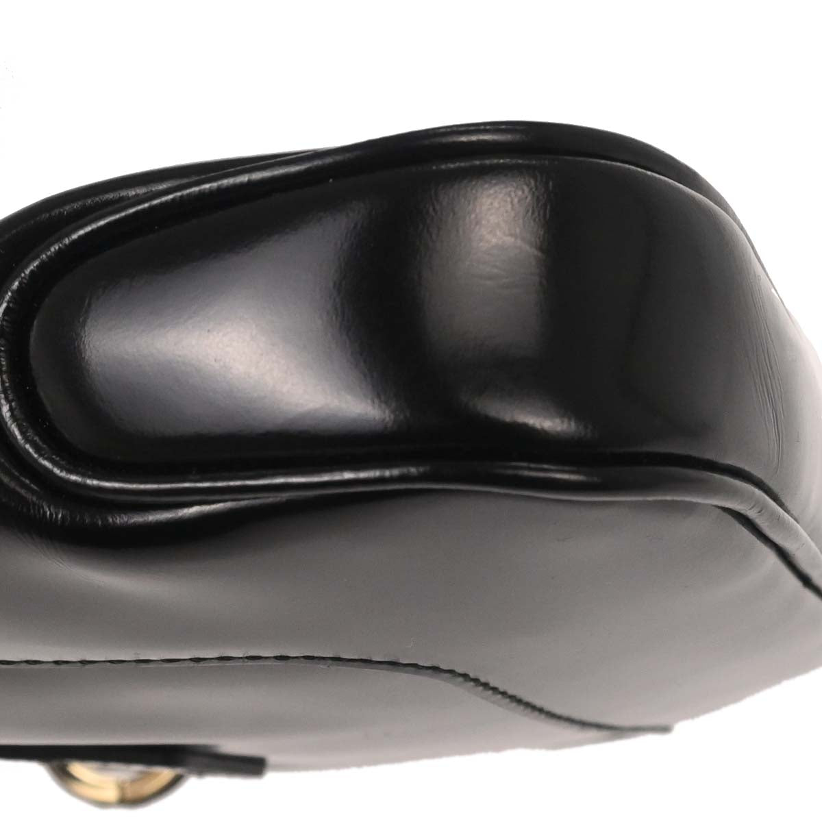 Gucci Black Patent Leather Handbag