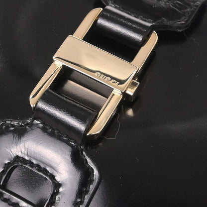 Gucci Black Patent Leather Handbag