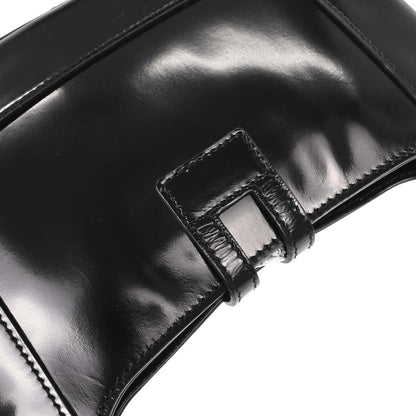 Gucci Black Patent Leather Handbag
